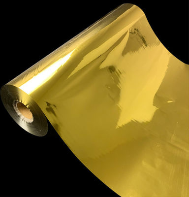 film aluminisé d'or de l'animal familier 12-100micron dégrossi par double