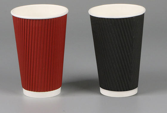 14oz tasse de papier jetable, tasses chaudes jetables de boissons de café de thé de lait