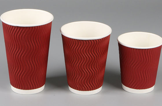14oz tasse de papier jetable, tasses chaudes jetables de boissons de café de thé de lait