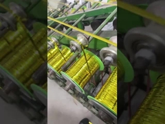 Fil rouge métallisé en PET