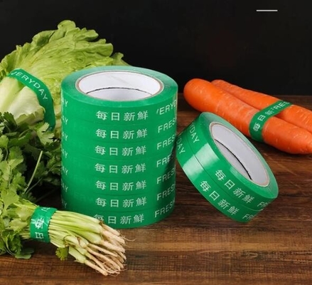 Tape d'emballage pour les fruits et légumes sains et sûrs sur mesure