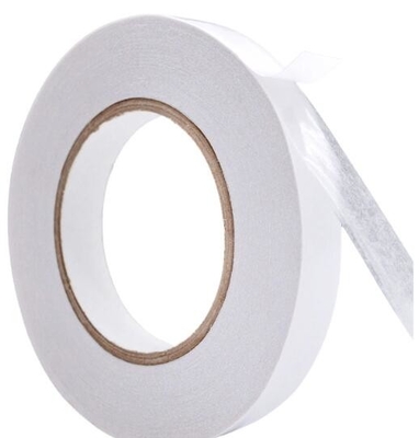 Tape de broderie en papier à double face à base de solvant / solvant à fusion chaude