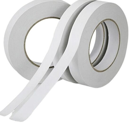 Tape de broderie en papier à double face à base de solvant / solvant à fusion chaude