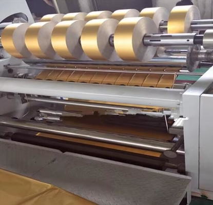 Papier d'emballage de chocolat argenté or de qualité alimentaire papier en feuille d'aluminium