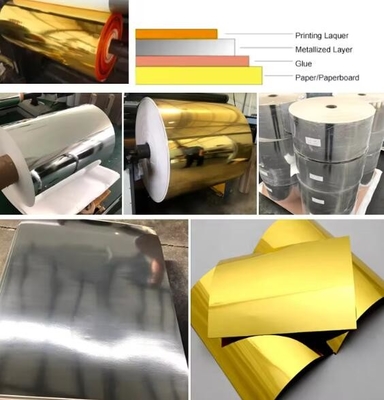 Transfert de papier holographique métallisé / carton pour l'impression et l'emballage