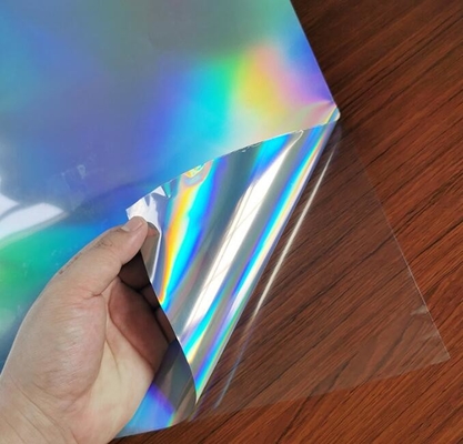 Film à œil de chat 3D Photo Film laminé à froid, Film de décoration de maison tridimensionnel transparent
