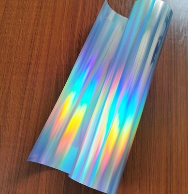 Film de voiture couleur laser, PVC auto-adhésif, auto-adhésifs à lettres laser, auto-adhésifs instantanés plaqués en aluminium