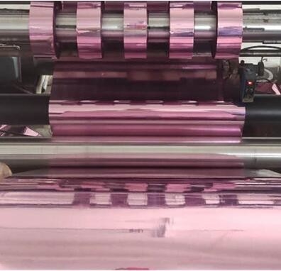 Film PVC métallisé pour animaux de compagnie pour emballage de bonbons, film métallique pour emballage de bonbons