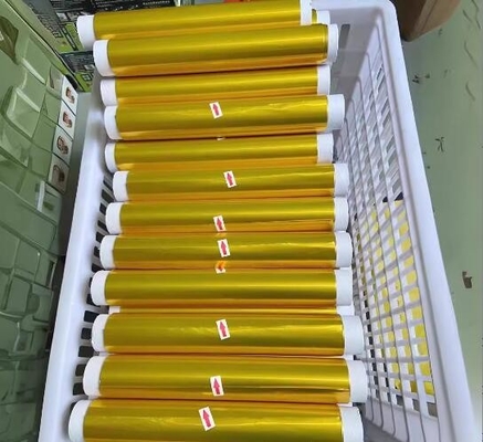 Feuille d'aluminium revêtue de cire de couleur personnalisée pour papier d'emballage de chocolat