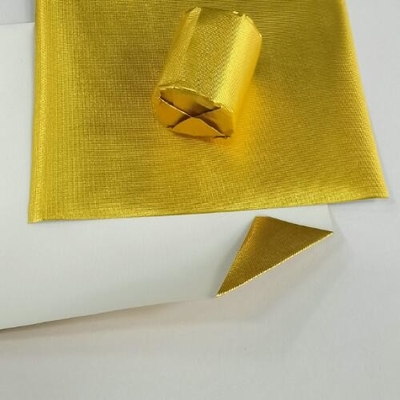 Feuille d'aluminium revêtue de cire de couleur personnalisée pour papier d'emballage de chocolat