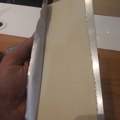 Silver Black 50mic Brushed Skirting film en aluminium en rouleau pour usage domestique