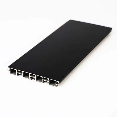 Silver Black 50mic Brushed Skirting film en aluminium en rouleau pour usage domestique