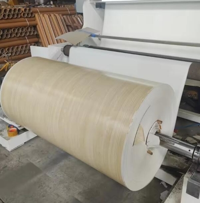 Films d'impression pour décoration de meubles en grains de bois, papier poly décoratif pour meubles