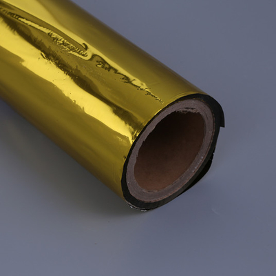 Peint en or 12mic PET film aluminiumisé résistant aux hautes températures