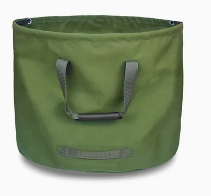 Sacs à ordures pour jardinage de gazon de feuilles de jardinage nettoyer conteneur de bâtonnet de bâtonnet de jardinage poubelles réutilisables sac de collection de tissu de toile lourde