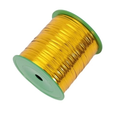 Fil de cordage enduit d'or métallique en plastique pour pinceau de sac à pain