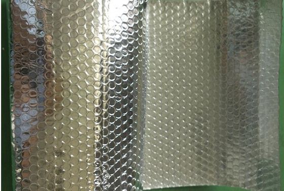 aluminium réfléchi d'isolation de film de 5mm d'air de bulle en aluminium de coussin