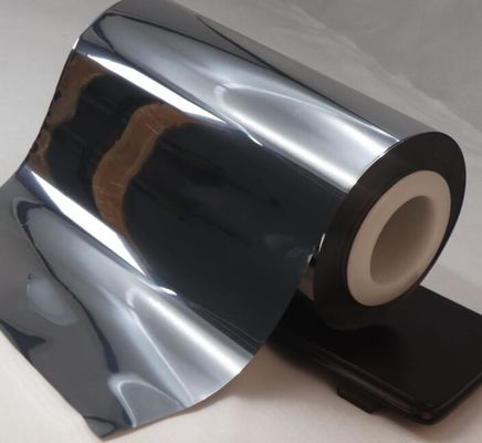 12micron le polypropylène Bopp a aluminisé le petit pain de film noir pour l'emballage