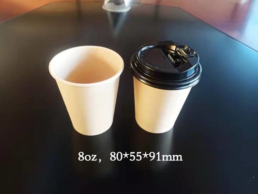 tasses de café 260+18pe jetables, anti tasses de papier chaudes de échaudage des boissons 10oz
