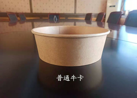 PLA 600ml biodégradable enduisant le seau de papier jetable de bols de soupe