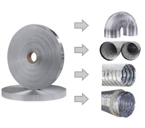 Film polyester métallisé en cuivre bleu et noir ou en aluminium pour les emballages et les conduits