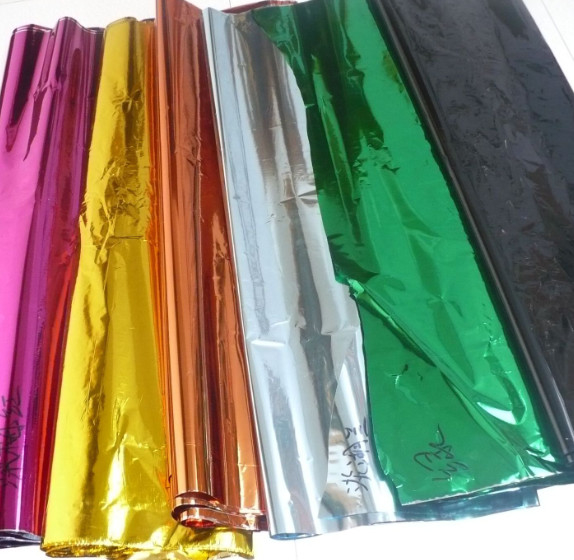 Film de propylène métallisé couleur / film CPP aluminiumisé Mylar réfléchissant
