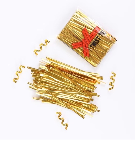 fournisseur de fil d'or cravate fil d'or ligne gâteau cravate bar sceau outils de fabrication de gâteau fil d'or