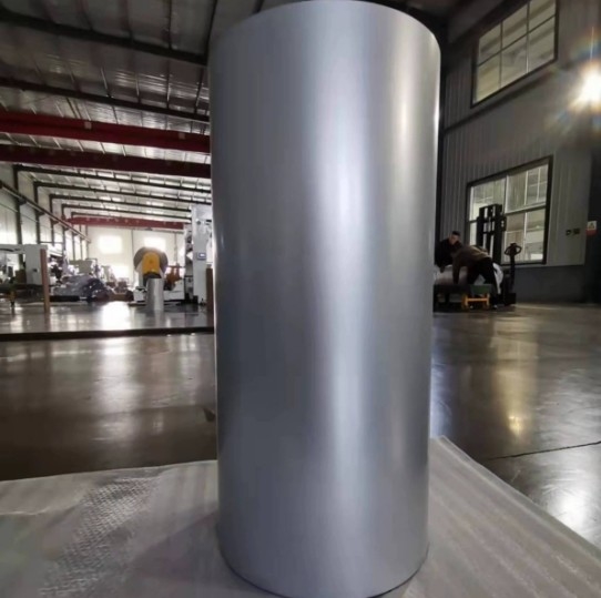 Film métallisé en PET à haute réflexion et à haute barrière, film d'aluminium imprimé revêtu en PE, VMPET pour emballer des sacs à thé